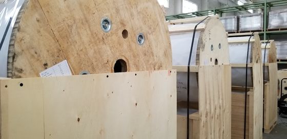 スロール長さ 504km リール 強化ポリマー構造体 組み込み 簡単な設置方法 建設プロセスを確保