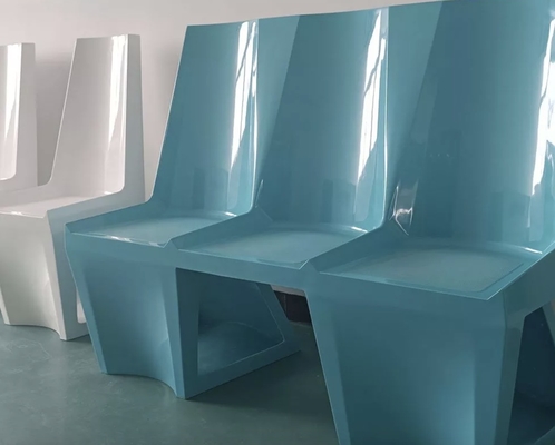 カスタマイズされたガラス繊維強化プラスチック（FRP）の椅子は家具のガラス繊維型を形成する
