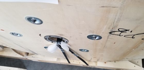 過酷な環境向け高耐食性FRP部材 6メートル長 軽量ガラス繊維強化プラスチック部材